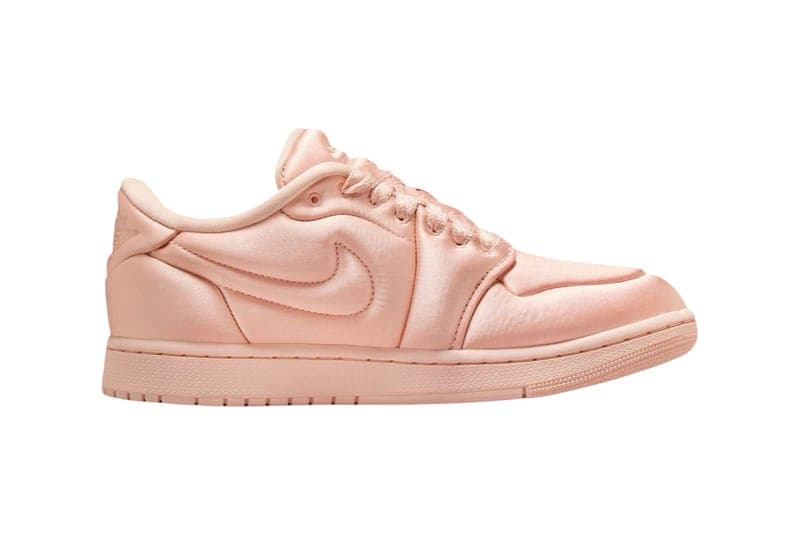 エアジョーダン1から艶やかなサテン素材を採用した新作モデルがスタンバイ Air Jordan 1 Low Method of Make “Satin Pink” Air Jordan 1 Low Method of Make “Satin Grey” HF3969-600 HF3969-002 Release Info 