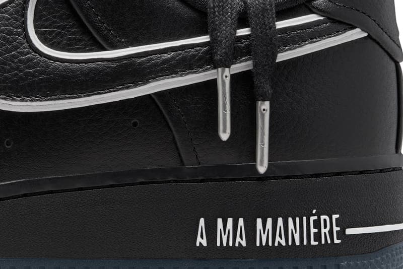 アマ マニエール x ナイキエアフォース1 ローにブラックバージョンが登場 A Ma Maniére x Nike Air Force 1 Low Black official images