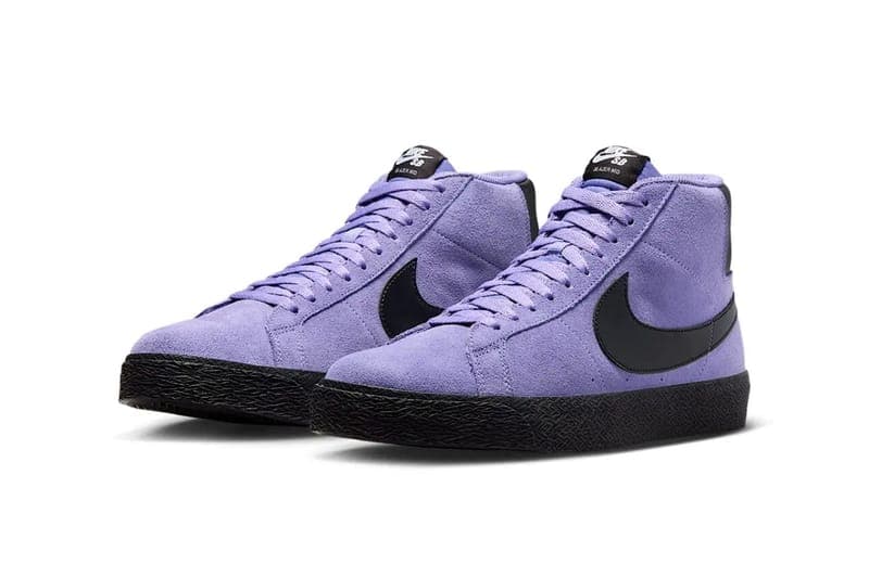 ナイキSBからブレイザーミッドの新作"ダスティ アメジスト"が登場 nike sb blazer mid dusty amethyst new color release info