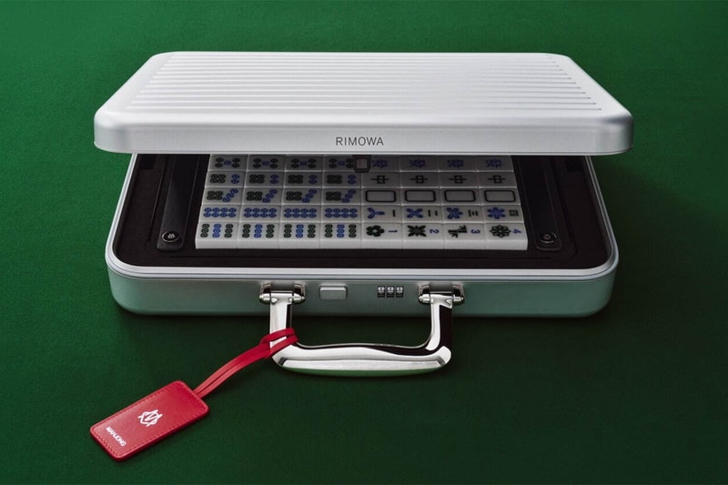リモワからラグジュアリーな麻雀セットが登場 RIMOWA Mahjong Attaché release info