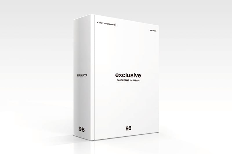 スニーカーカルチャー史を遡るデータブック『exclusive SNEAKERS IN JAPAN 1995-2022 A NINETYFIVERS EDITION』を発売