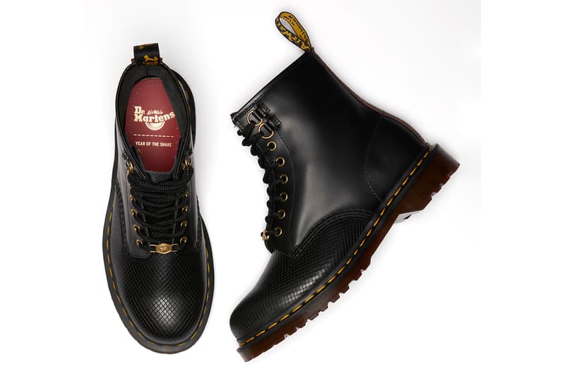 ドクターマーチンから新年の訪れを記念した新作コレクションが発売 dr martens 2025 year of the snake collection release info