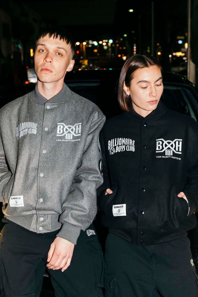 ビリオネアボーイズクラブがバウンティーハンターとの初となるカプセルコレクションを発売 billionaire boys club bounty hunter collab collection release info