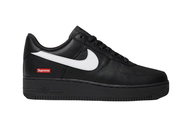 Nike Air Force 1 Supreme スニーカー 黒 AIR FORCE 1 LOW W&frasl;SUPREME - スニーカーショップSKIT
