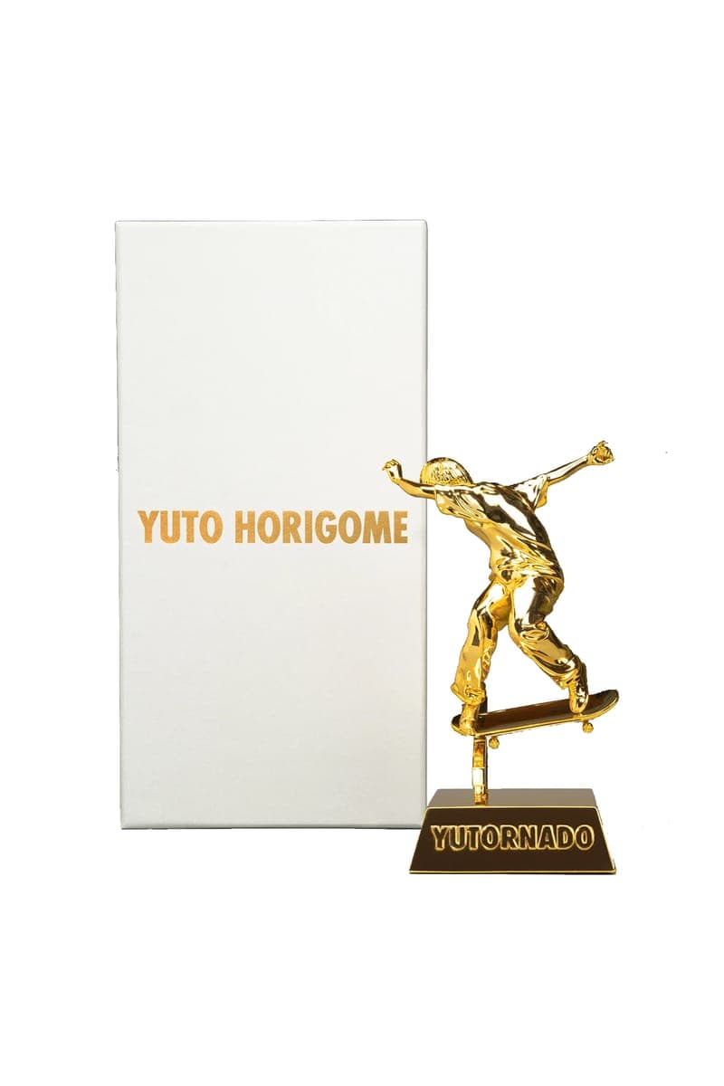 オールライツリザーブドより堀米雄斗の限定スカルプチャーが発売 Yuto Horigome "Yutornado" Sculpture with AllRightsReserved Skateboarding Art Artworks