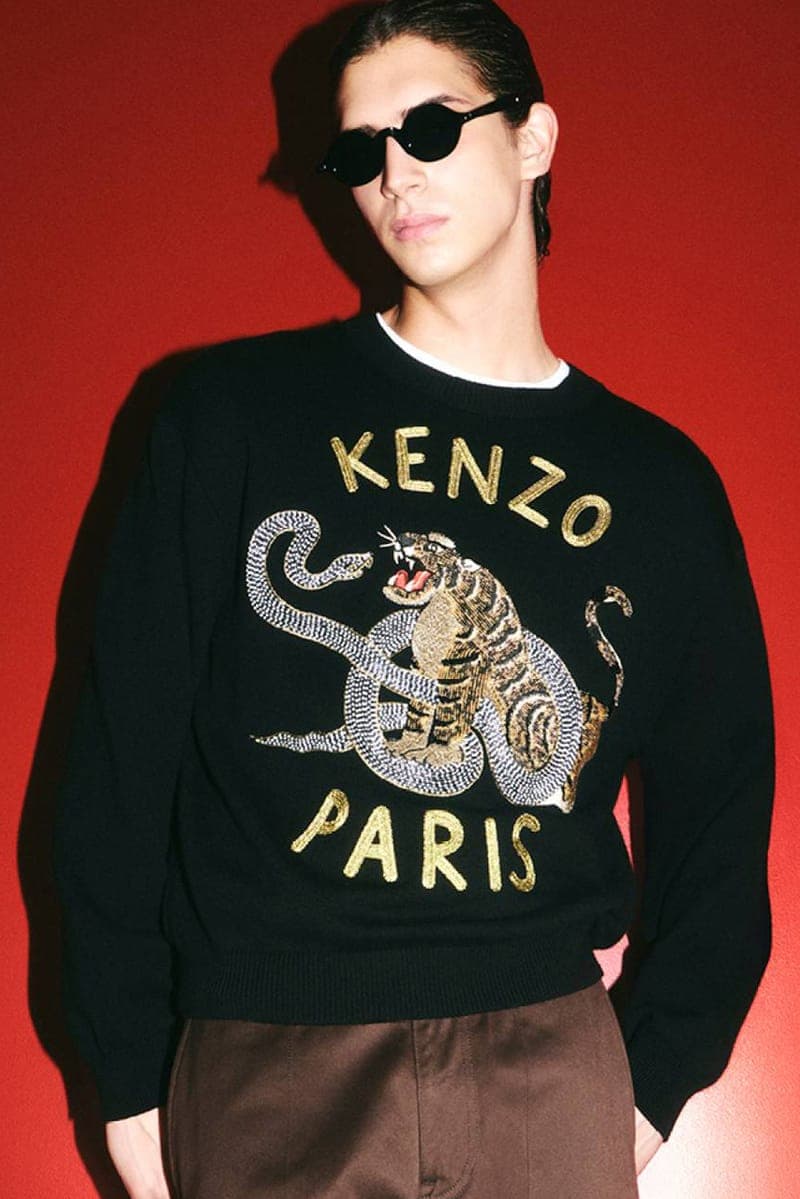 ケンゾーが旧正月を祝してカプセルコレクションを発表 kenzo luna new year capsule collection release info