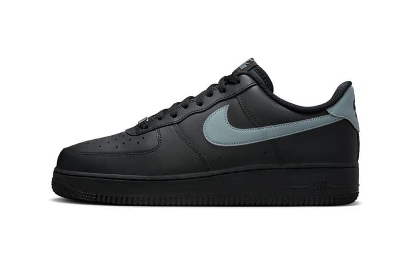 ナイキ エアフォース 1 ローに新色 “ブラック/クールグレー” が登場 Nike Air Force 1 Low "Black/Cool Grey" FJ4146-003 Release info af1 swoosh nike all black leather classic low top shoe everyday