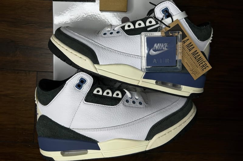 A Ma Maniére x Air Jordan 3 に新色 “Diffused Blue” が登場か