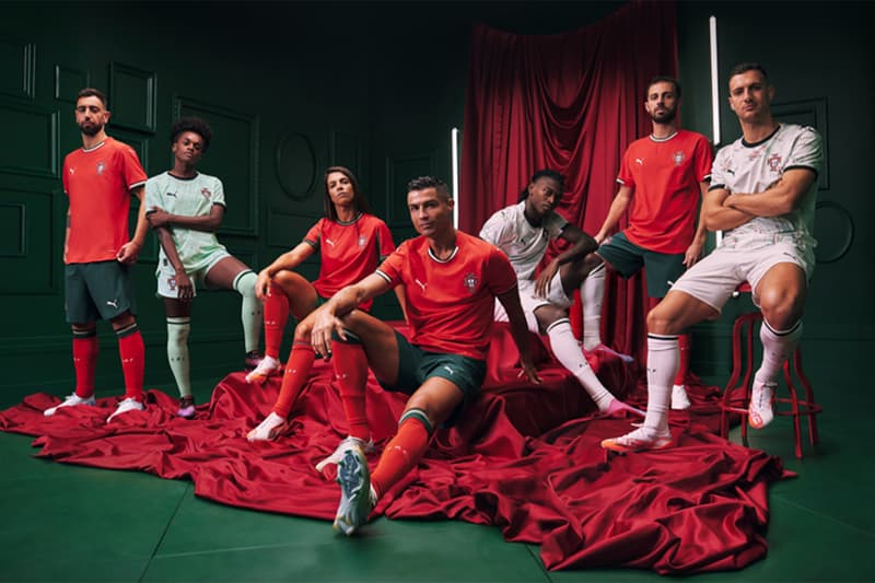 サッカーポルトガル代表の新ホーム&アウェイユニフォームが発表 portugal football new uniform home away puma release info