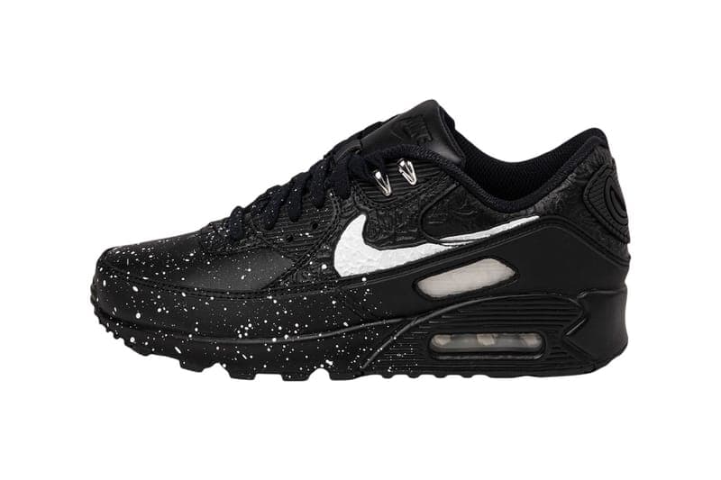 注目のアーティスト スローン x ナイキのコラボ Air Max 90 が登場 Slawn x Nike Air Max 90 “Black Speckle” “White Speckle” FD6492-001 FD6492-100 Release Info 