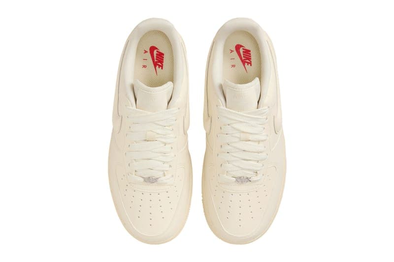 ナイキエアフォース1ローからココナッツミルクを連想させる新色が登場 Nike Air Force 1 Low Coconut Milk HF2014-101 Release Info