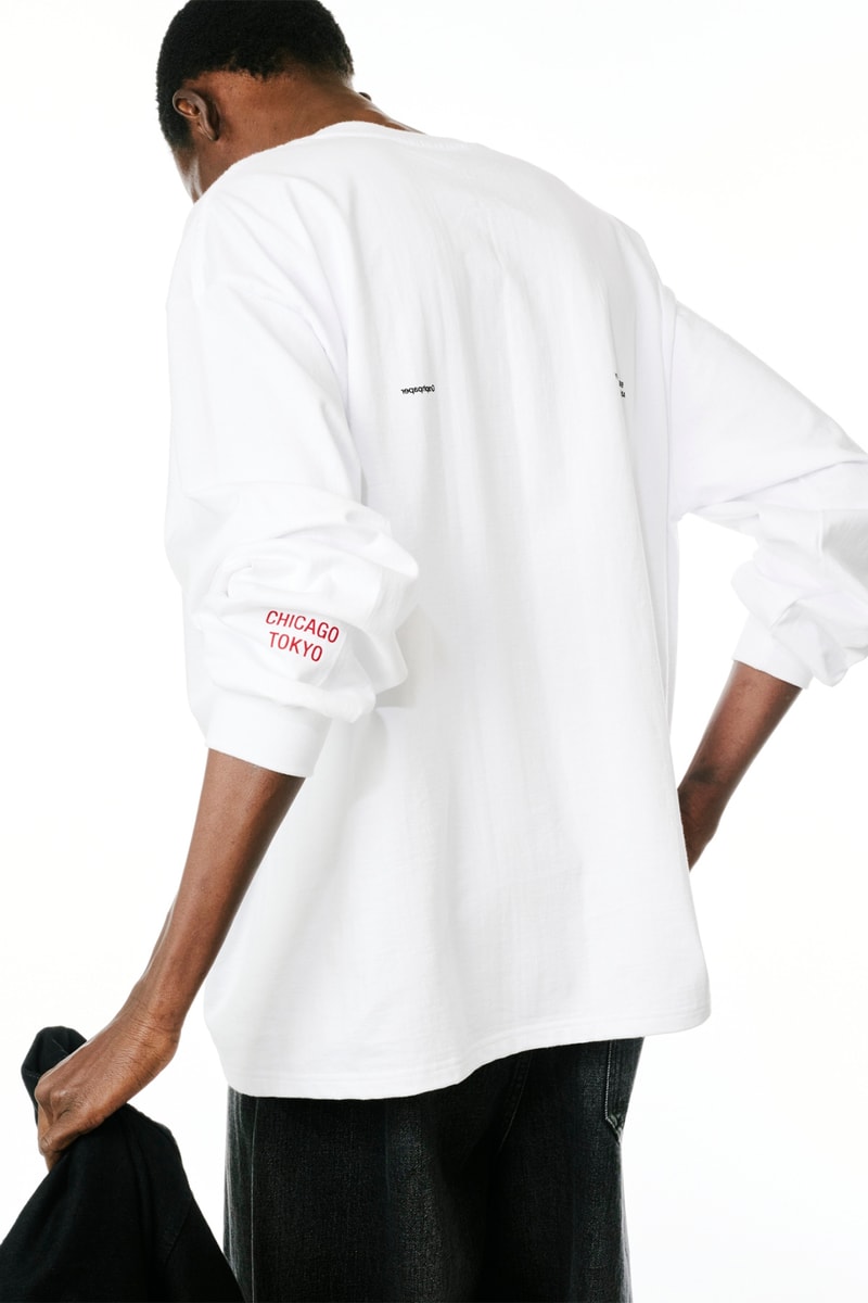 グラフペーパーから ベンジャミン・エド‬ガーとのコラボロングスリーブTシャツが登場BENJAMIN EDGAR for Graphpaper Long Sleeve Tee