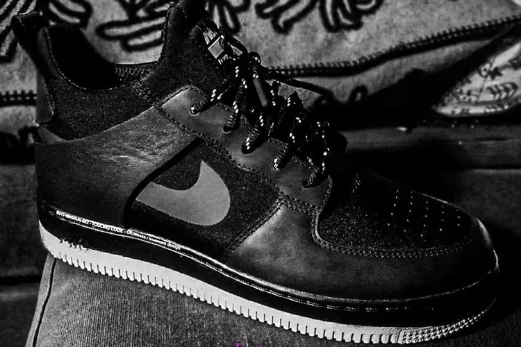 藤原ヒロシが2016年の Nike Air Force 1 Low のサンプルをお披露目