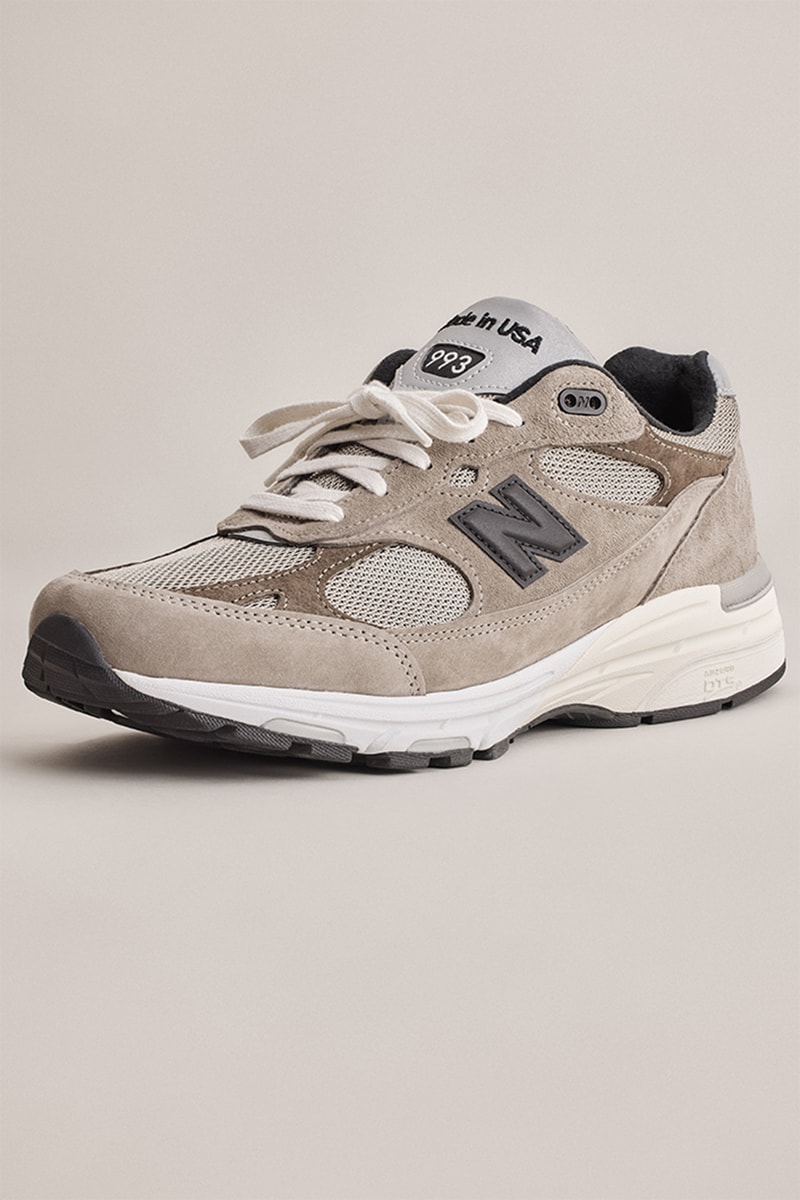 ジョウンド x ニューバランス 993 “マッシュルーム/ホワイト”の発売情報が解禁 JJJJound x New Balance 993 Official Images “Mushroom/White” release info