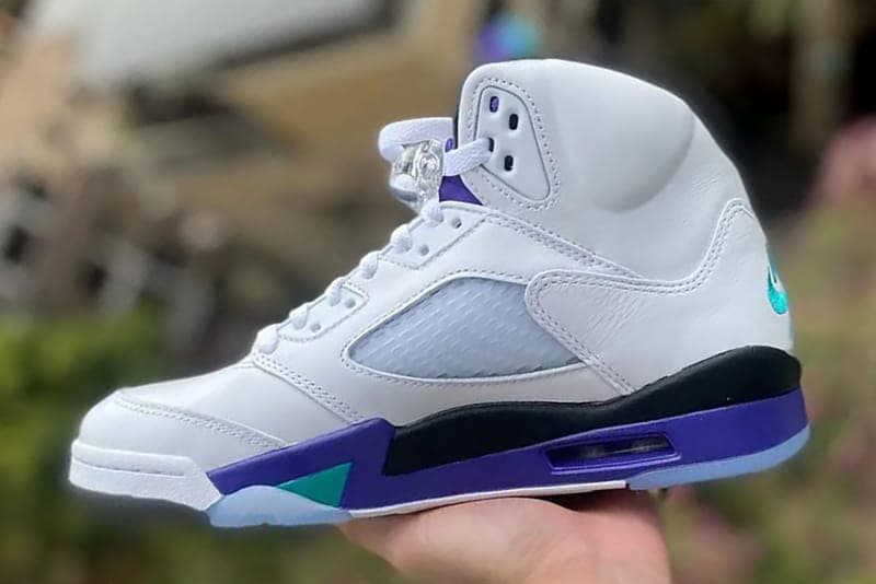 エア ジョーダン5 "グレープ" が復刻か nike air jordan 5 grape release date