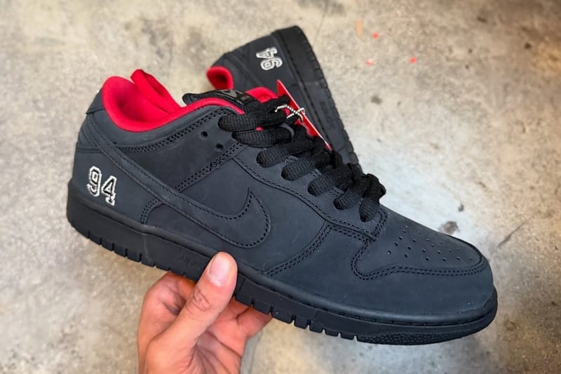 シュプリームxナイキ SB ダンク ロー “ブラック”をチェック | Hypebeast.JP