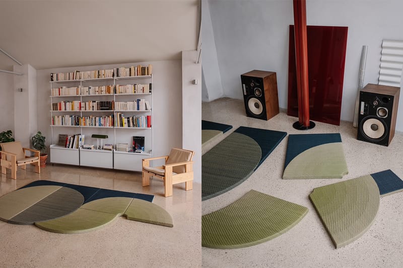 STUDIO THE BLUE BOY が丸い畳“Wavy Tatami”を発表