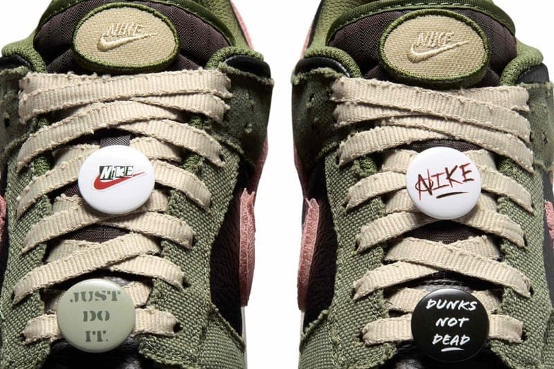 ナイキダンクローからDIY精神を反映させた新色 “ダンクスノットデッド”が登場 Nike Dunk Low Dunks Not Dead IB2256-300 Release Info