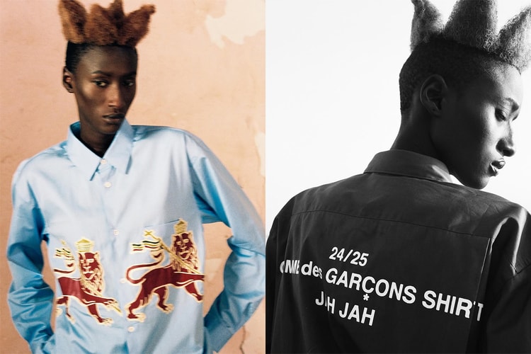 Jah Jah x COMME des GARÇONS SHIRT コラボコレクションがローンチ