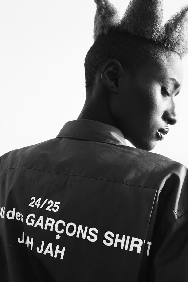 ジャー・ジャー x コム デ ギャルソン・シャツ コラボコレクションがローンチ JAH JAH Comme des Garçons SHIRT release info