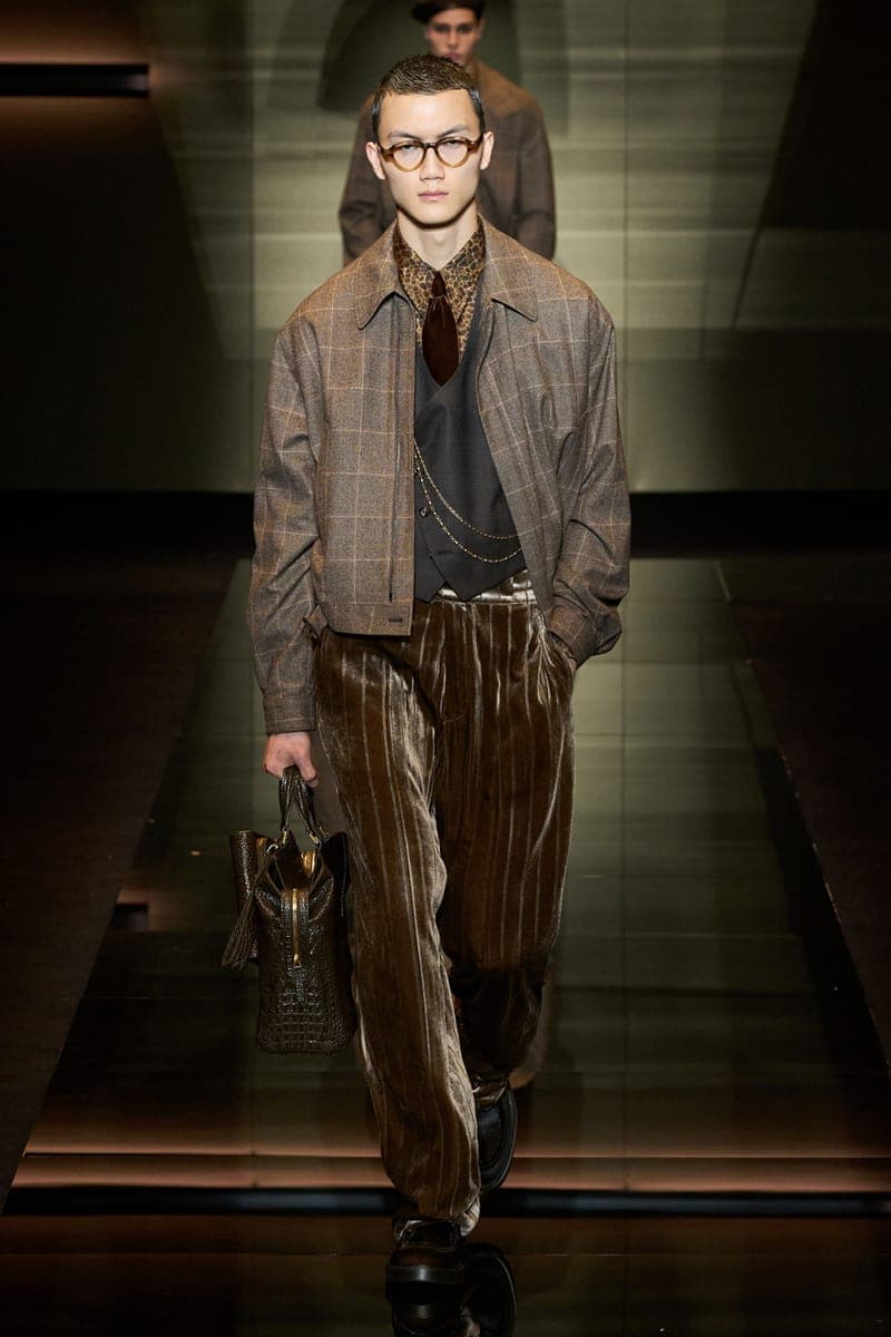 エンポリオ アルマーニ 2025年秋冬コレクション emporio armani 2025 autum winter collection look books