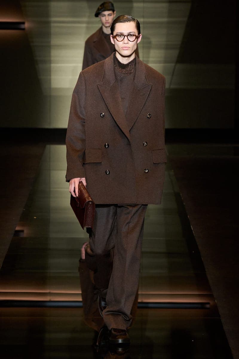 エンポリオ アルマーニ 2025年秋冬コレクション emporio armani 2025 autum winter collection look books