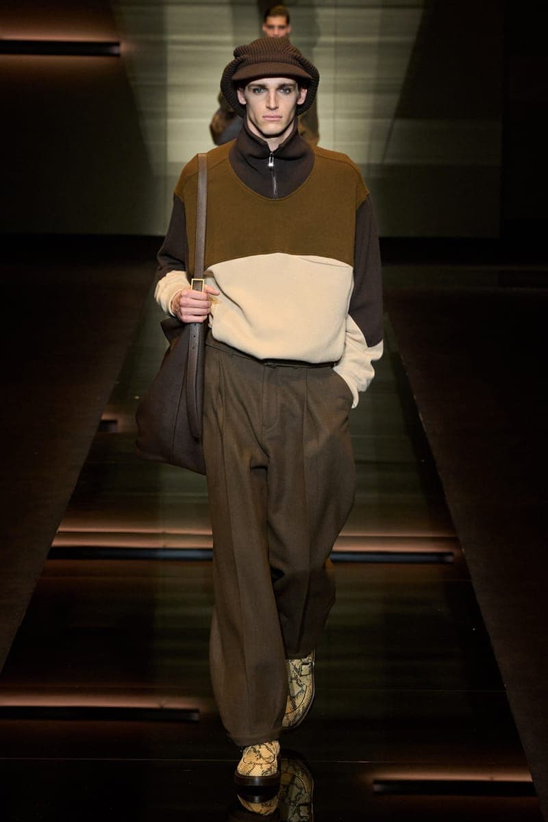 エンポリオ アルマーニ 2025年秋冬コレクション emporio armani 2025 autum winter collection look books