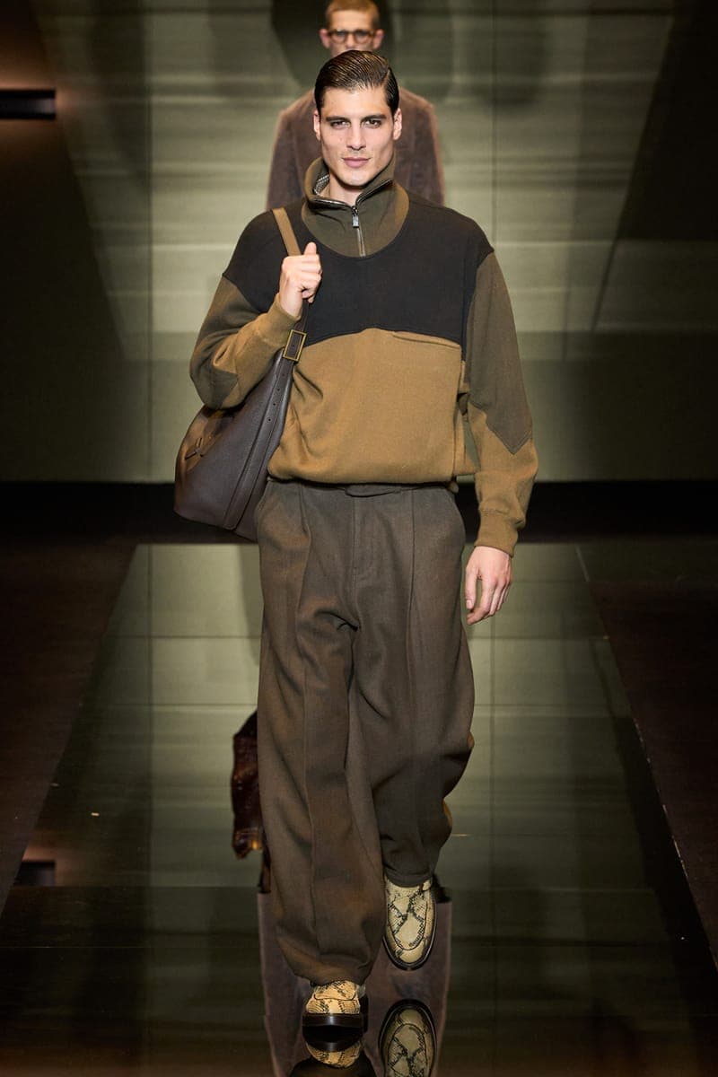 エンポリオ アルマーニ 2025年秋冬コレクション emporio armani 2025 autum winter collection look books