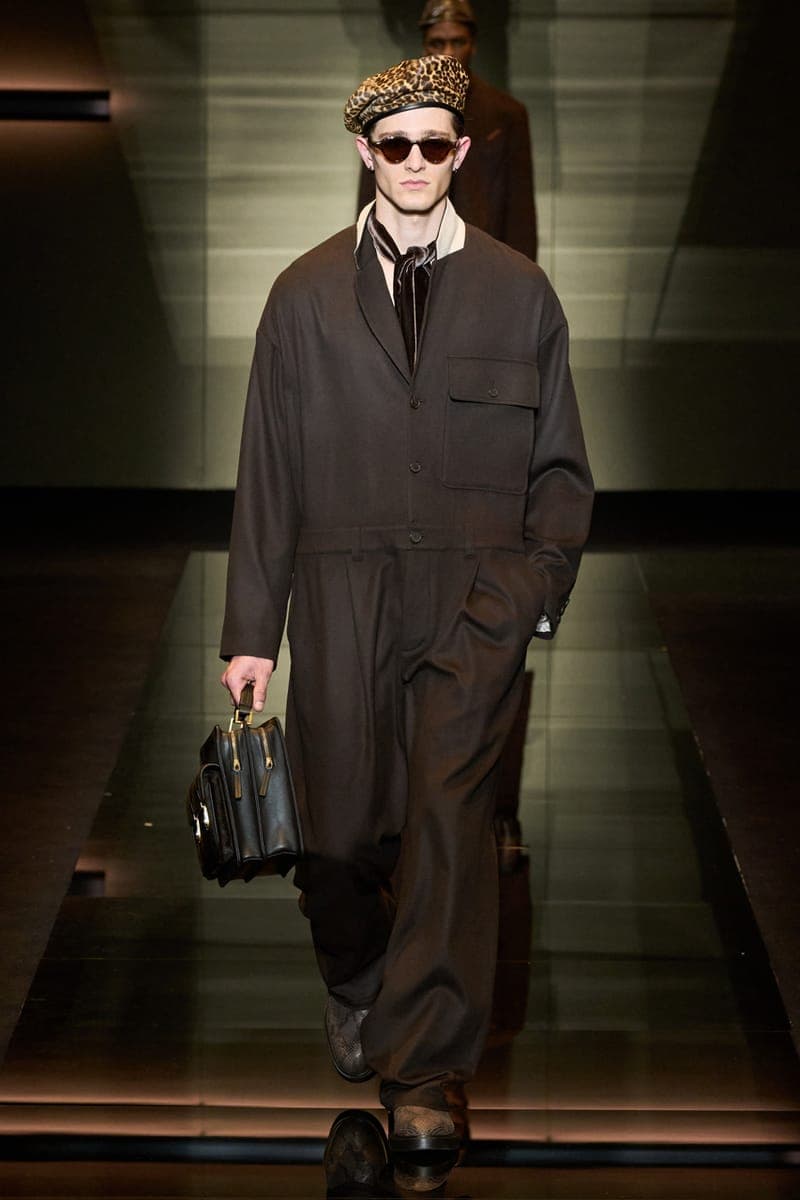 エンポリオ アルマーニ 2025年秋冬コレクション emporio armani 2025 autum winter collection look books