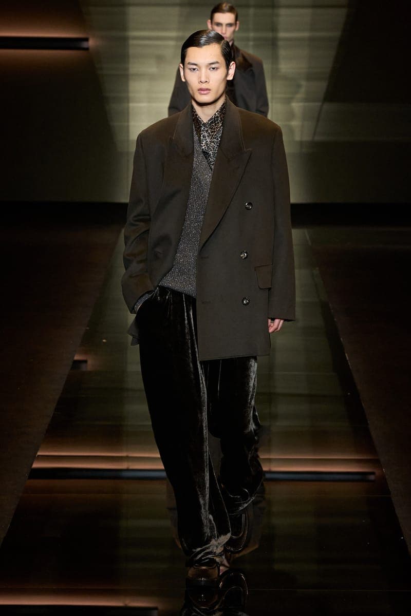 エンポリオ アルマーニ 2025年秋冬コレクション emporio armani 2025 autum winter collection look books