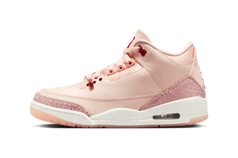 エアジョーダン3からバレンタインに向けて新色 “トリートユアセルフ”が登場 Air Jordan 3 Valentine's Day HJ0178-600 Release Date info store list buying guide photos price