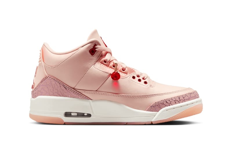 エアジョーダン3からバレンタインに向けて新色 “トリートユアセルフ”が登場 Air Jordan 3 Valentine's Day HJ0178-600 Release Date info store list buying guide photos price