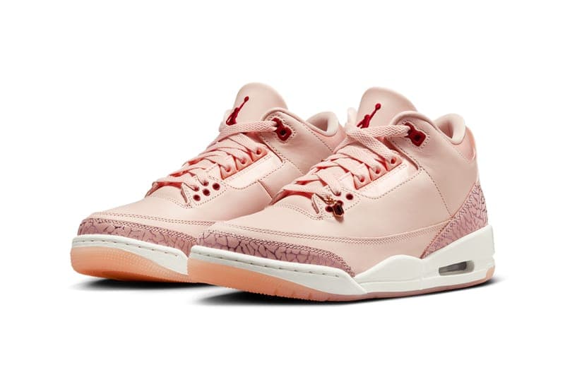 エアジョーダン3からバレンタインに向けて新色 “トリートユアセルフ”が登場 Air Jordan 3 Valentine's Day HJ0178-600 Release Date info store list buying guide photos price