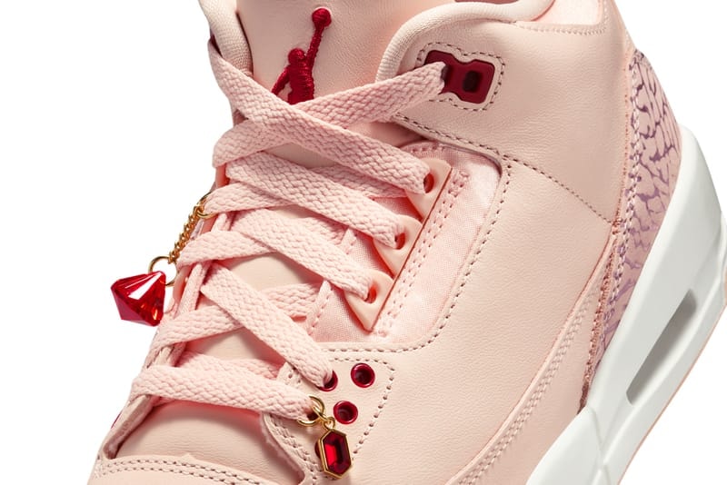 エアジョーダン3からバレンタインに向けて新色 “トリートユアセルフ”が登場 Air Jordan 3 Valentine's Day HJ0178-600 Release Date info store list buying guide photos price