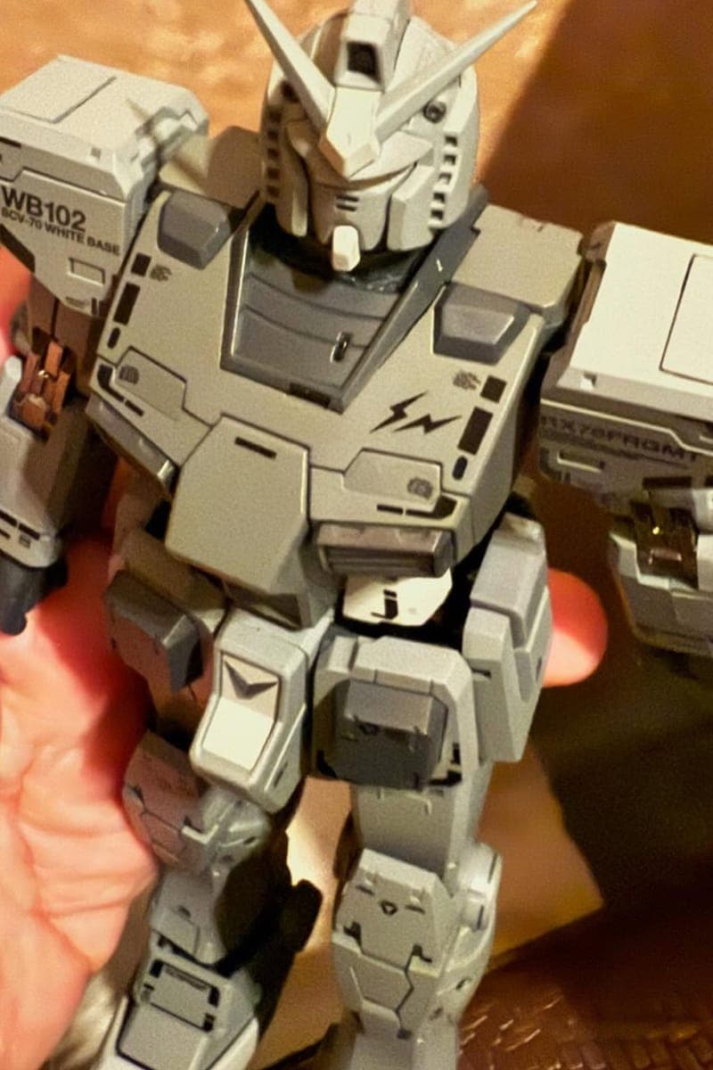 フラグメント デザインx機動戦士ガンダムよりRX-78のガンプラが登場か fragment design x Gundam Collaboration First Look Teaser Info RX78FRGMT RX-78 Gunpla