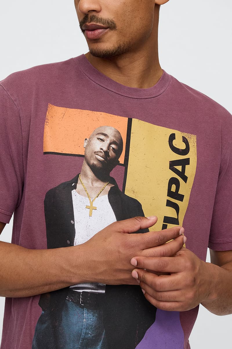 ギャップのレジェンドアーティストとのコラボTシャツシリーズに新作が登場 gap-2pac-red-hot-chili-peppers-sonic-youth-led-zeppelin-willie-nelson-colla-t-shirt-release-info