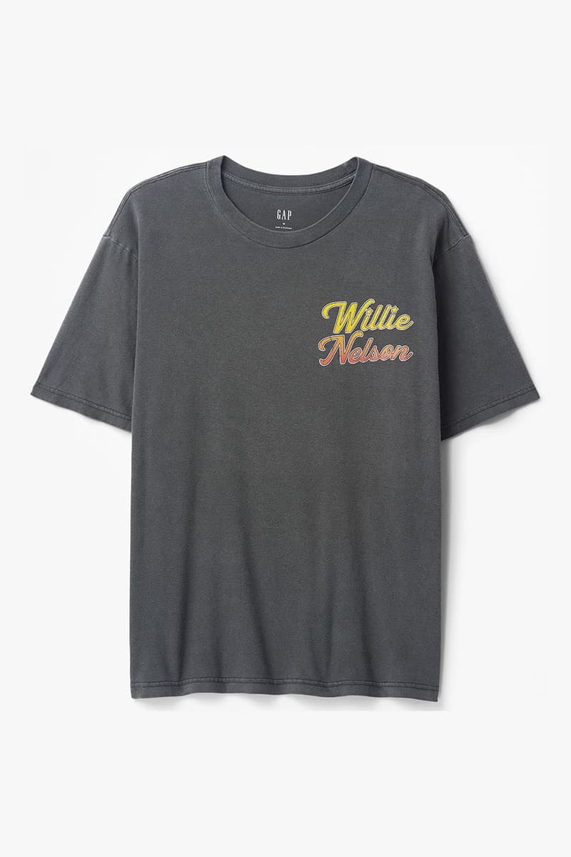 ギャップのレジェンドアーティストとのコラボTシャツシリーズに新作が登場 gap-2pac-red-hot-chili-peppers-sonic-youth-led-zeppelin-willie-nelson-colla-t-shirt-release-info