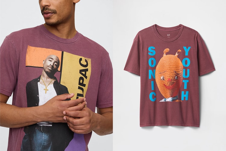 GAP のレジェンドアーティストとのコラボTシャツシリーズに新作が登場