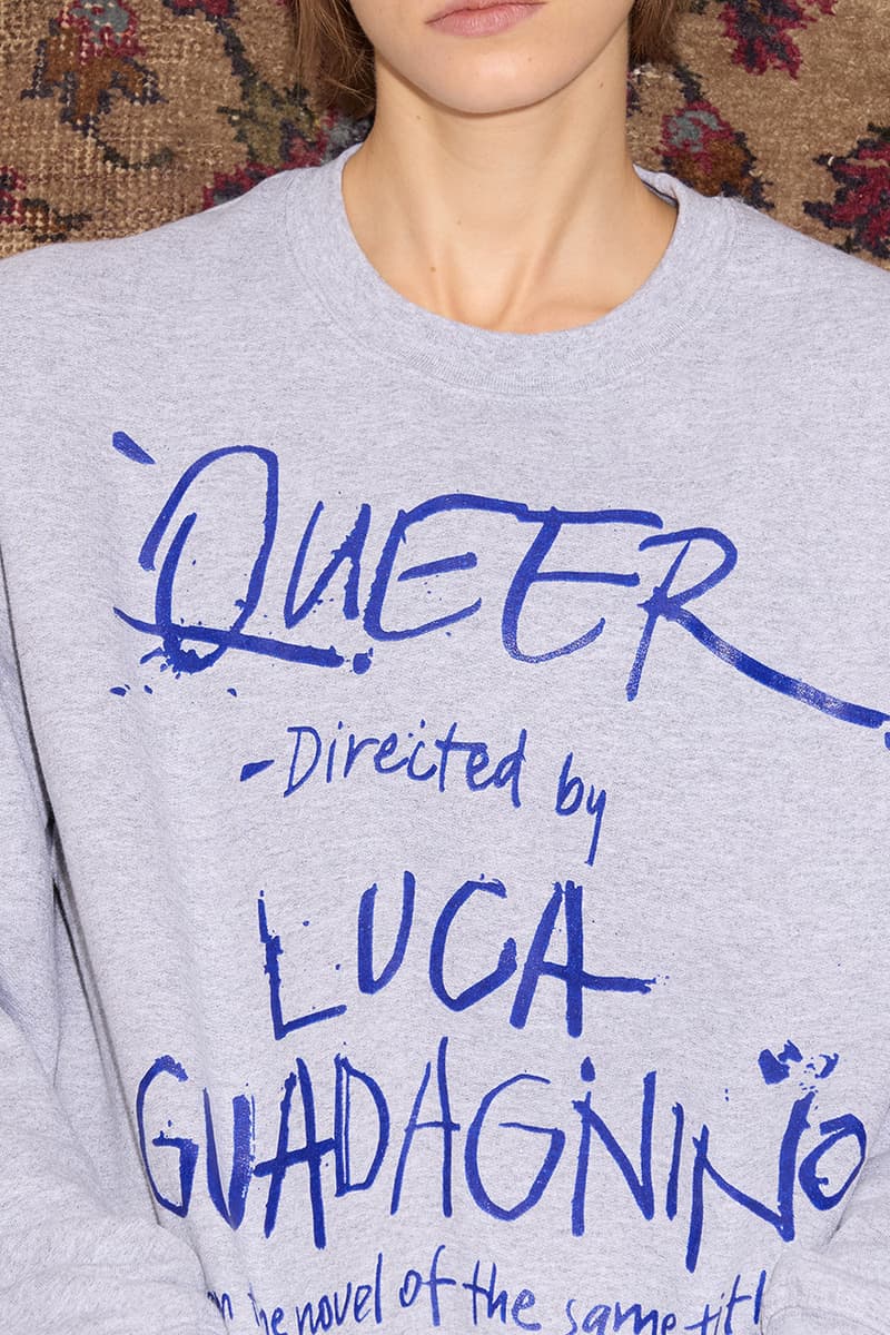 JWアンダーソンが映画『クイア』の公開を記念したカプセルコレクションを発売 jw anderson queer collab collection release info