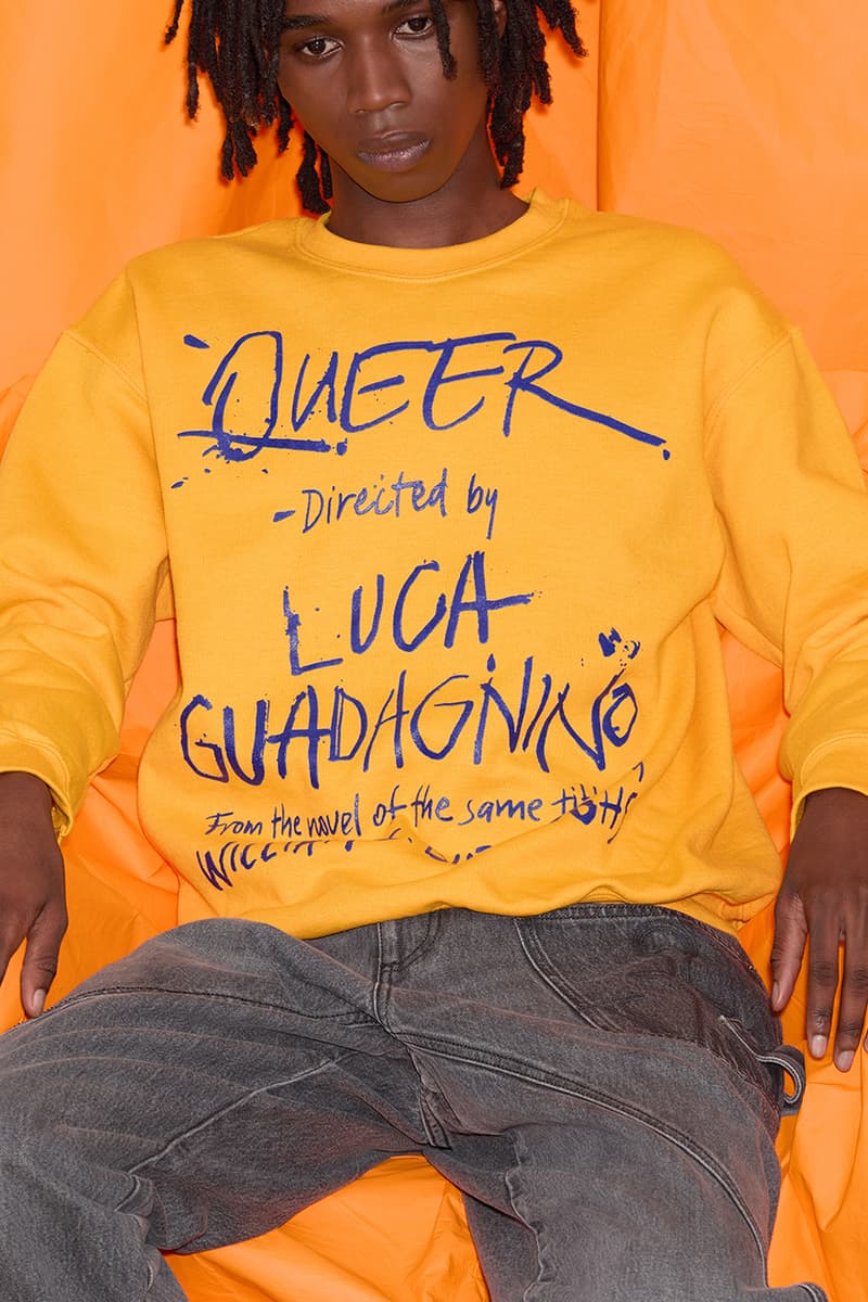 JWアンダーソンが映画『クイア』の公開を記念したカプセルコレクションを発売 jw anderson queer collab collection release info