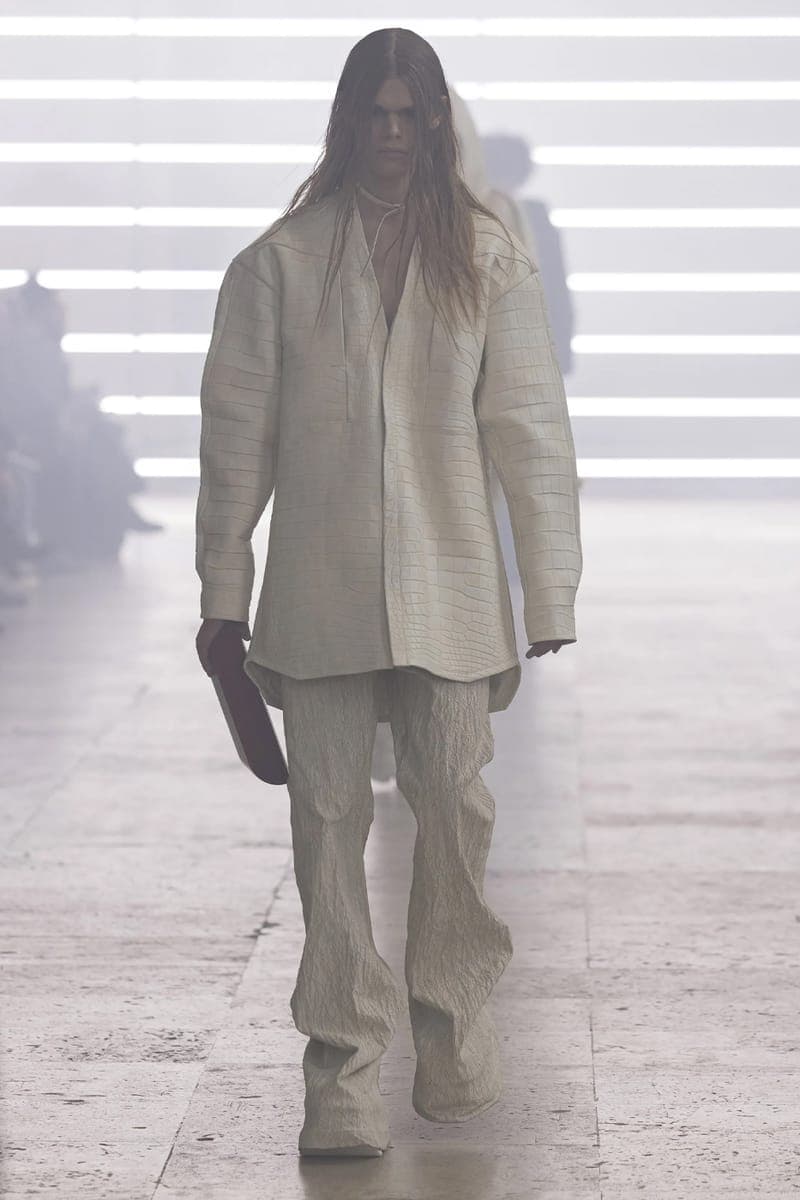 リックオウエンス 2025年秋冬メンズコレクション  rick owens 2025 fall winter collection lookbook info