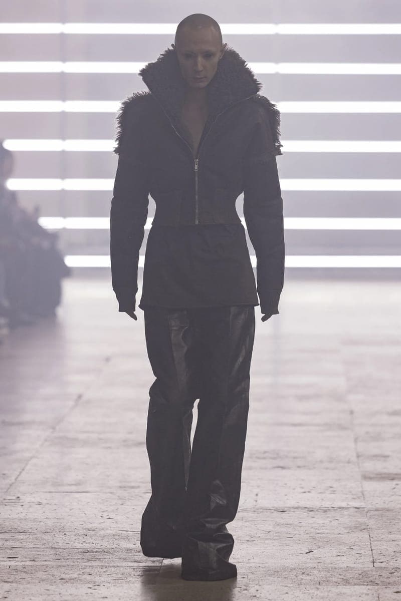 リックオウエンス 2025年秋冬メンズコレクション  rick owens 2025 fall winter collection lookbook info