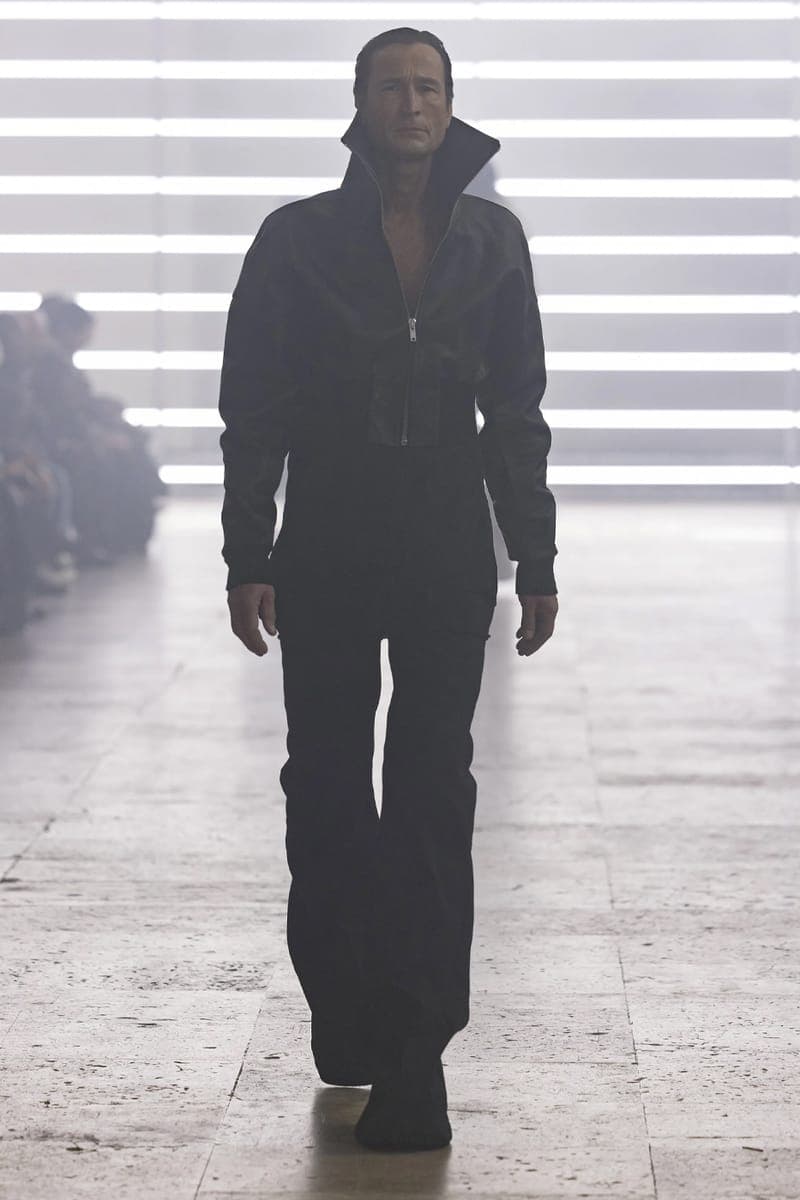 リックオウエンス 2025年秋冬メンズコレクション  rick owens 2025 fall winter collection lookbook info