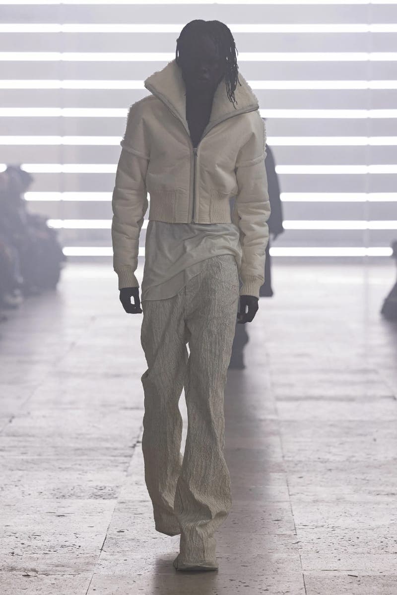 リックオウエンス 2025年秋冬メンズコレクション  rick owens 2025 fall winter collection lookbook info