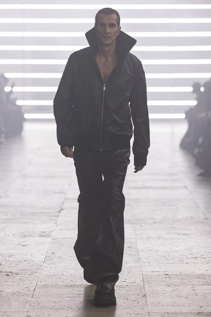 リックオウエンス 2025年秋冬メンズコレクション  rick owens 2025 fall winter collection lookbook info