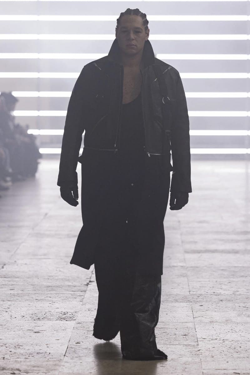 リックオウエンス 2025年秋冬メンズコレクション  rick owens 2025 fall winter collection lookbook info
