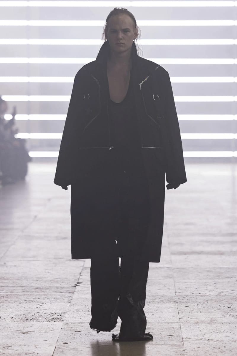 リックオウエンス 2025年秋冬メンズコレクション  rick owens 2025 fall winter collection lookbook info