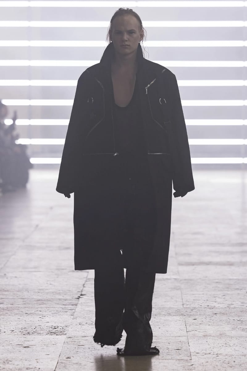 リックオウエンス 2025年秋冬メンズコレクション  rick owens 2025 fall winter collection lookbook info