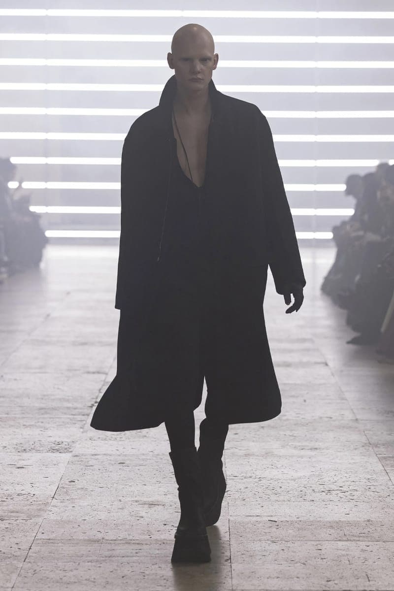 リックオウエンス 2025年秋冬メンズコレクション  rick owens 2025 fall winter collection lookbook info