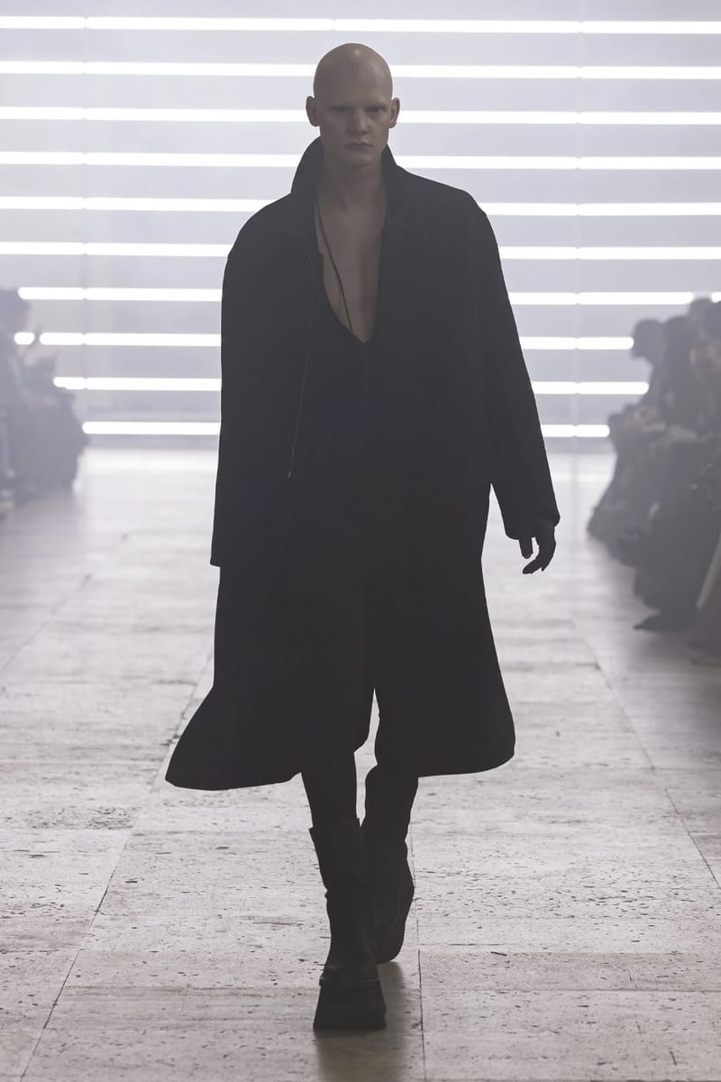 リックオウエンス 2025年秋冬メンズコレクション  rick owens 2025 fall winter collection lookbook info
